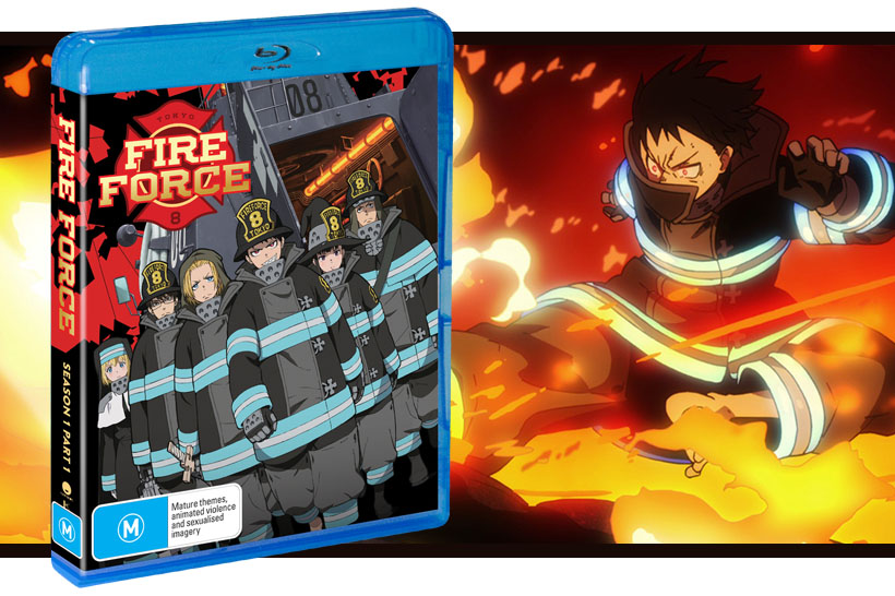 Review: Fire Force Season 1 Part 1 (DVD / Blu-Ray Combo) - Anime
